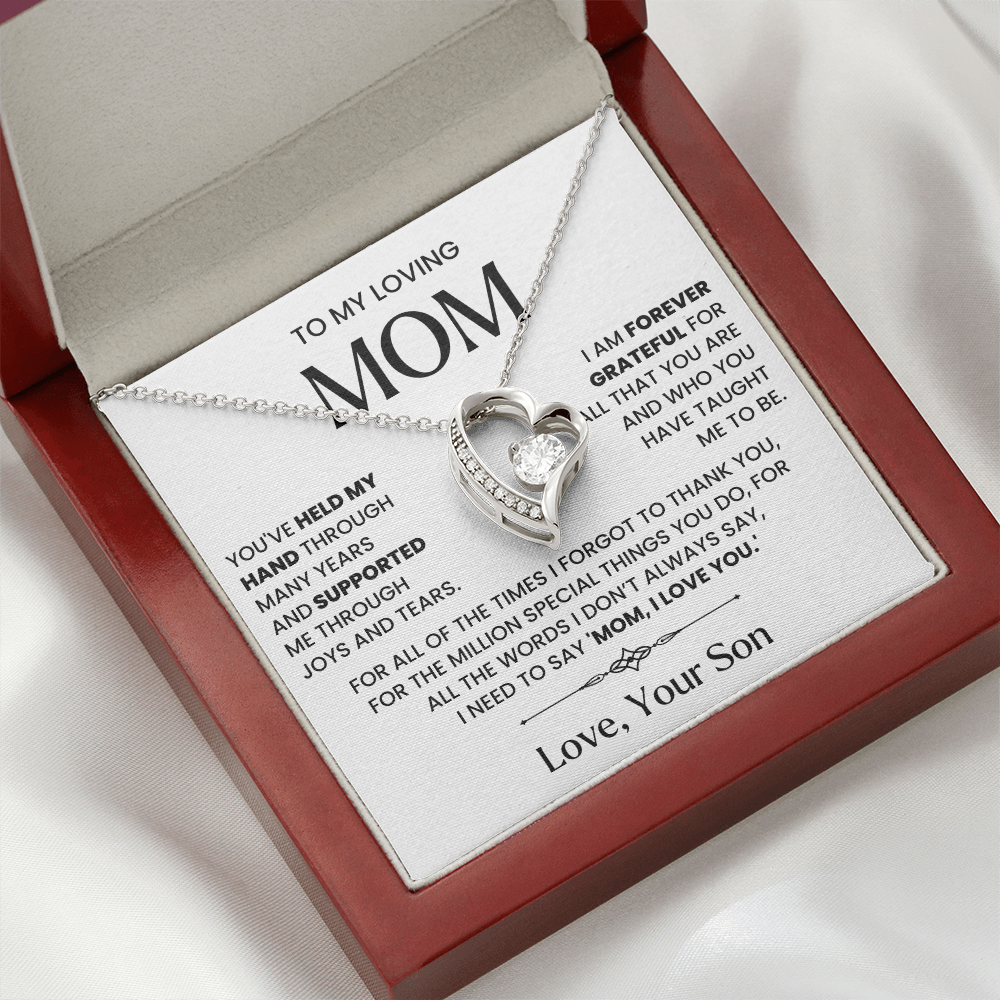 Mom Necklace| Forever Grateful