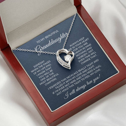 Granddaughter Necklace| Feel My Love