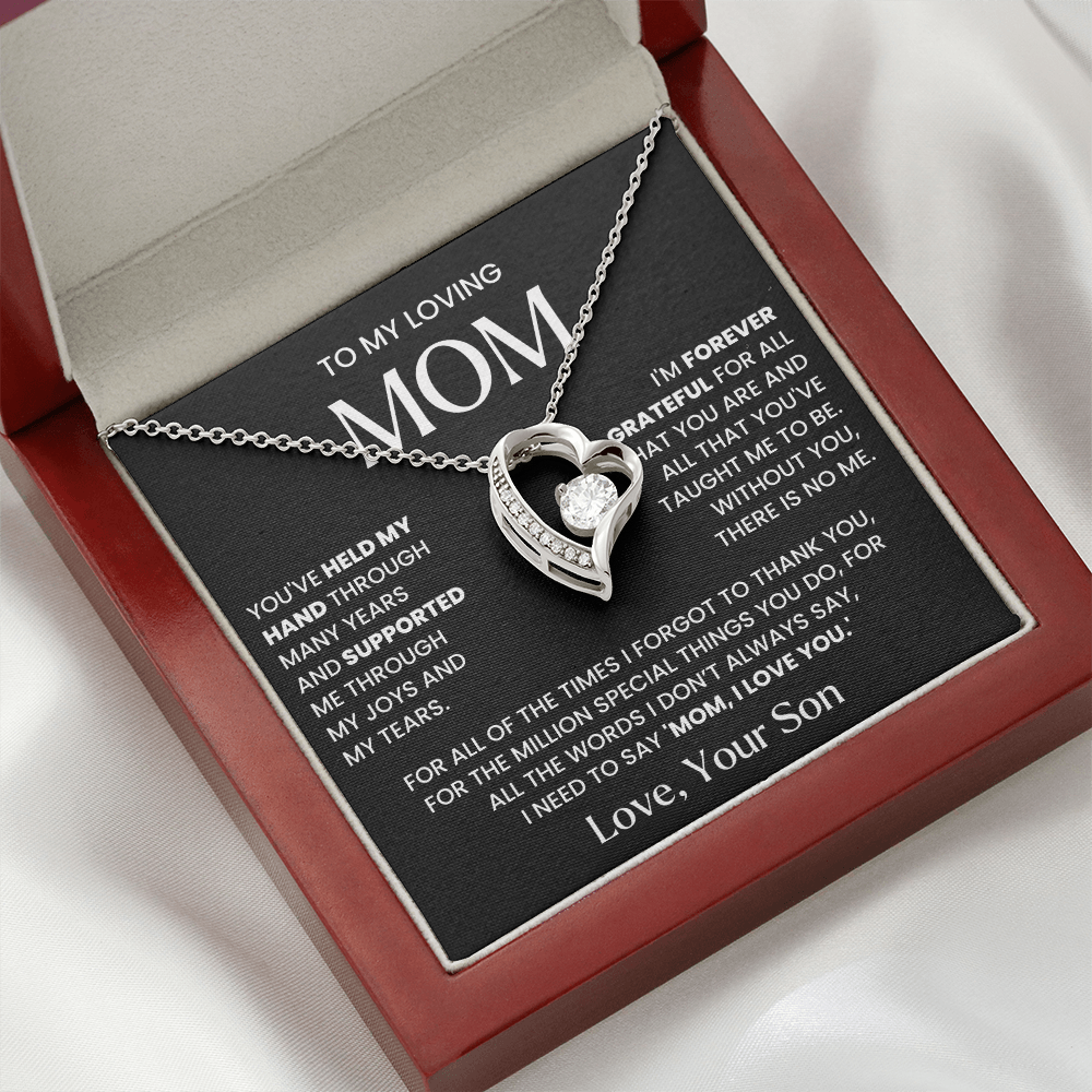 Mom Necklace| Without You There's No Me