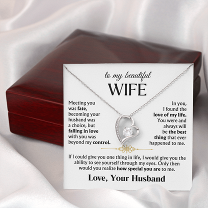 Wife Necklace| The Love of My Life