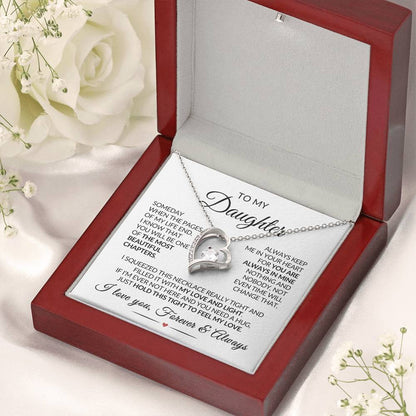Daughter Necklace| Keep Me In Your Heart