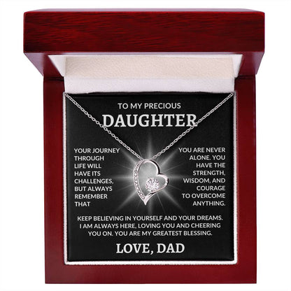 Daughter Necklace| Greatest Blessing