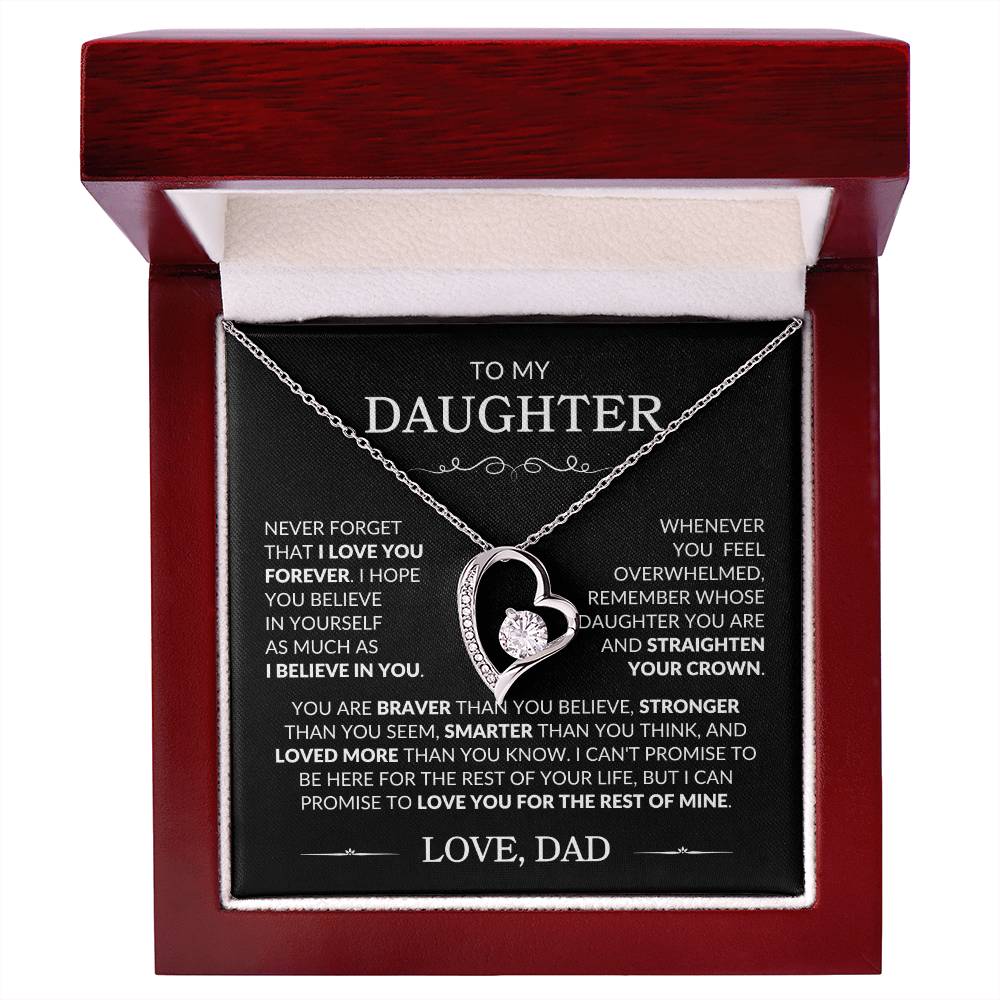 Daughter Necklace| Straighten Your Crown