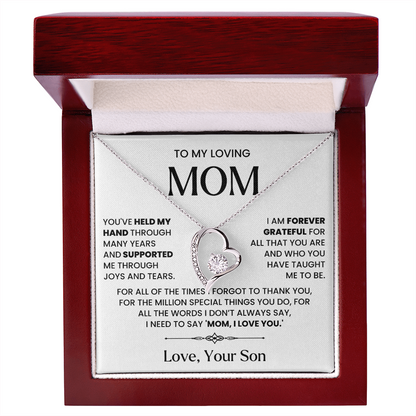 Mom Necklace| Forever Grateful