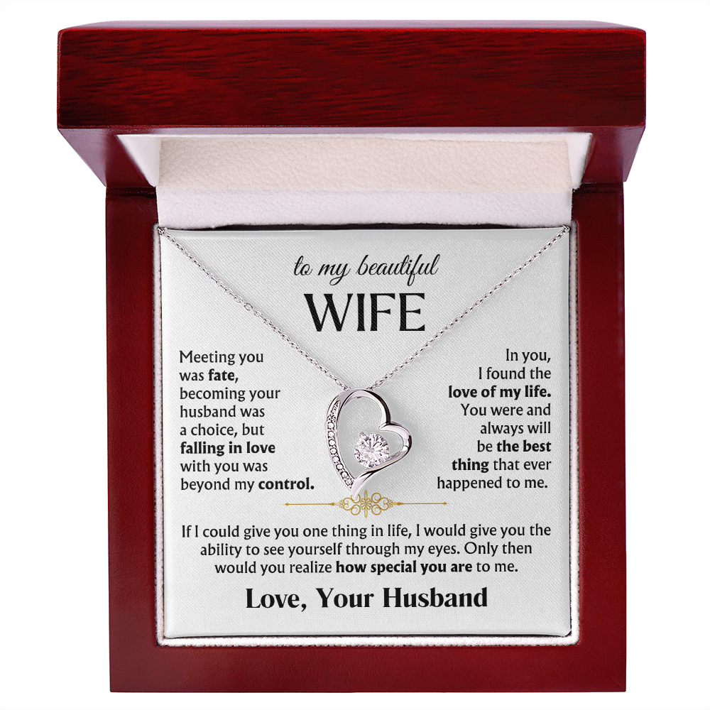 Wife Necklace| The Love of My Life