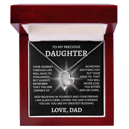 Daughter Necklace| Win Or Learn