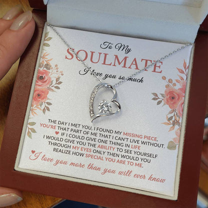 To Soulmate Necklace| My Missing Piece