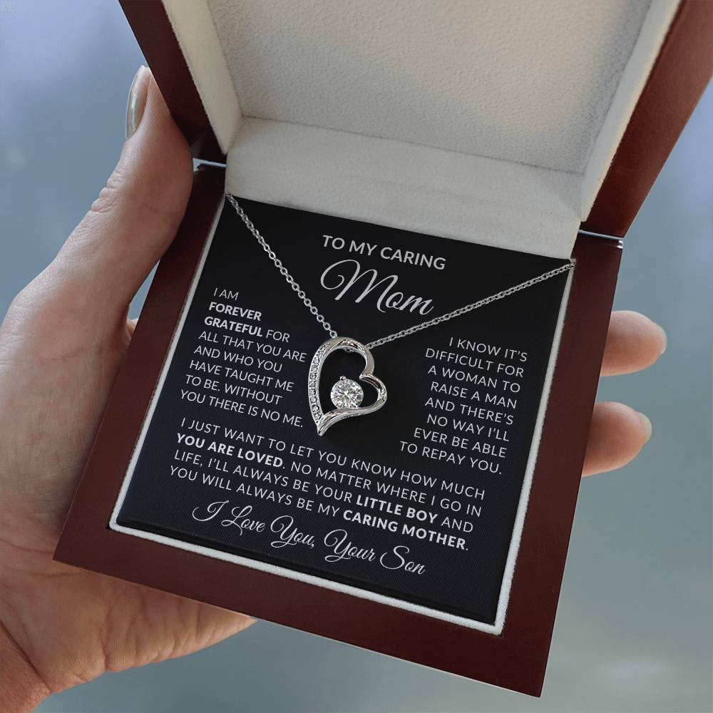 To My Mom Necklace| My Caring Mother