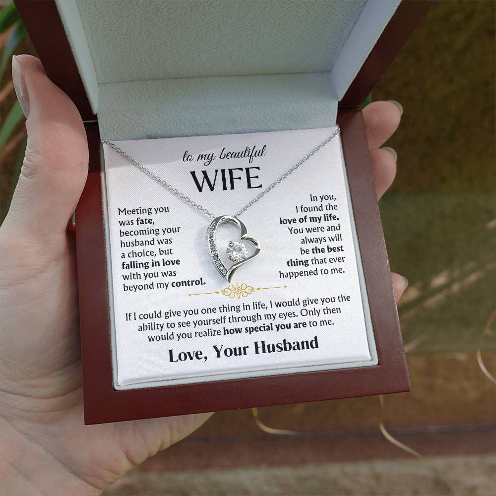 Wife Necklace| The Love of My Life