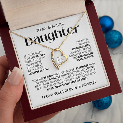 Daughter Necklace| Straighten Your Crown