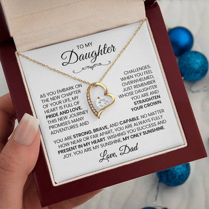 Daughter Necklace| Pride And Love