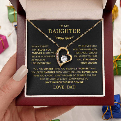 Daughter Necklace| You are Loved