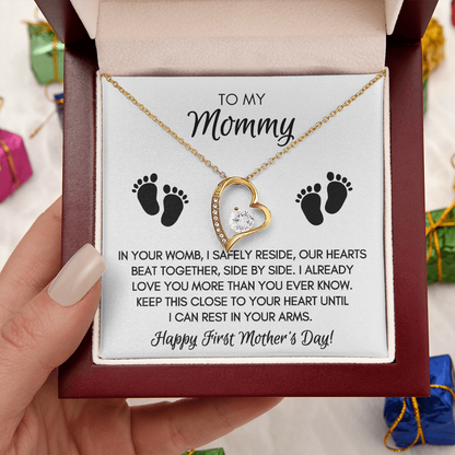Mom Necklace| First Mother's Day