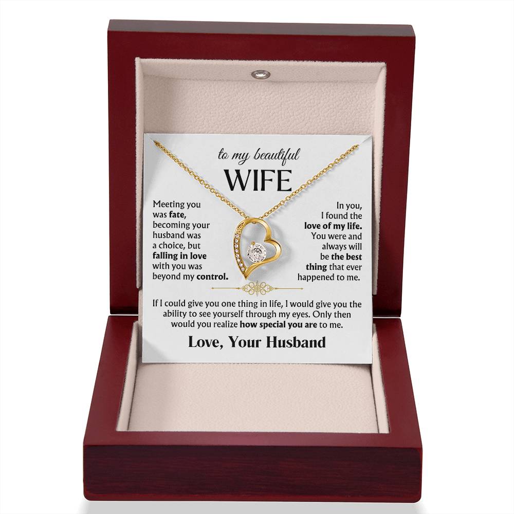 Wife Necklace| The Love of My Life