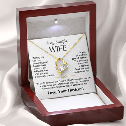 Wife Necklace| The Love of My Life