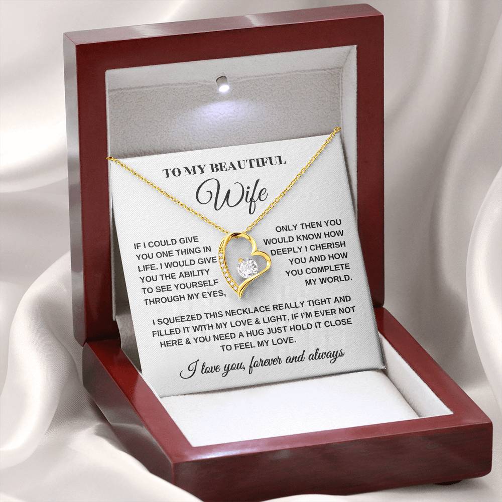 Wife Necklace| You Complete My World