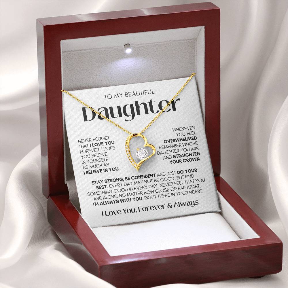 Daughter Necklace| Always With You