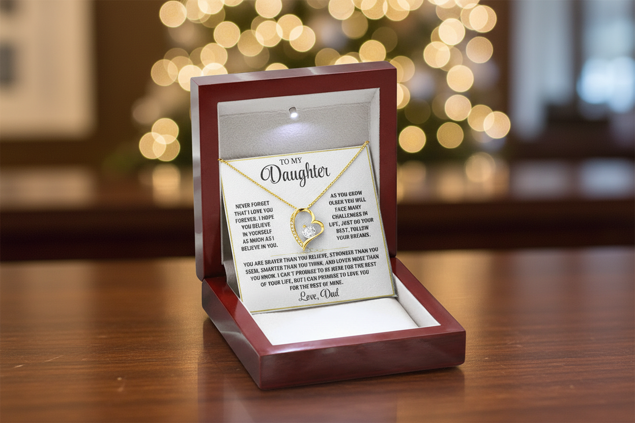 Love You Forever |  Daughter Necklace