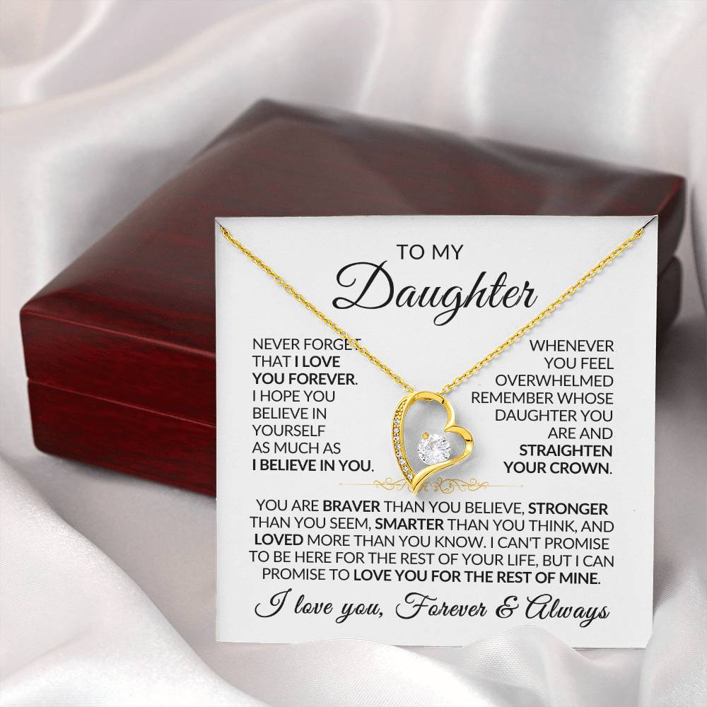 Daughter Necklace| You Are Loved