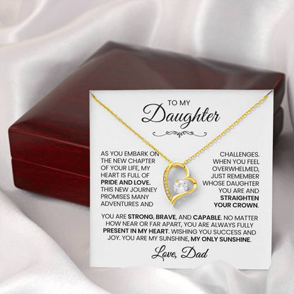 Daughter Necklace| Pride And Love