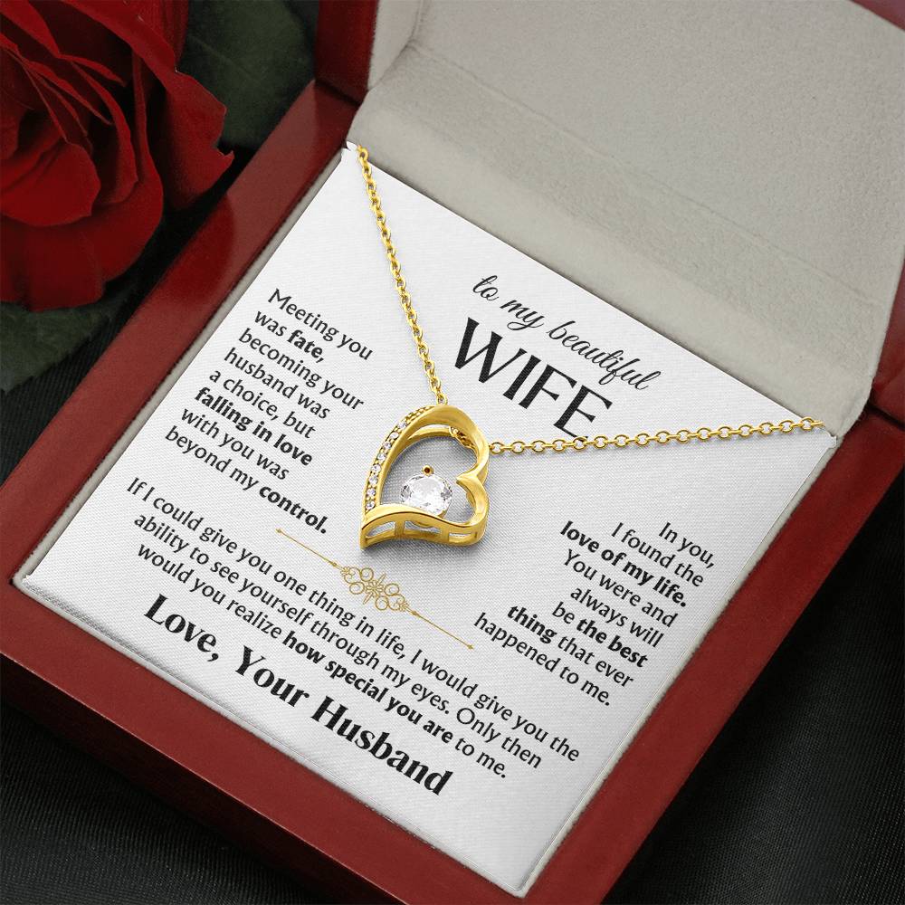 Wife Necklace| The Love of My Life