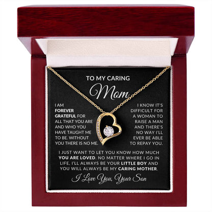 To My Mom Necklace| My Caring Mother