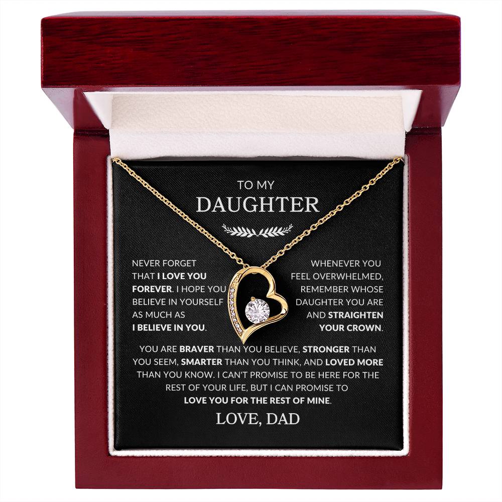 Daughter Necklace| You are Loved