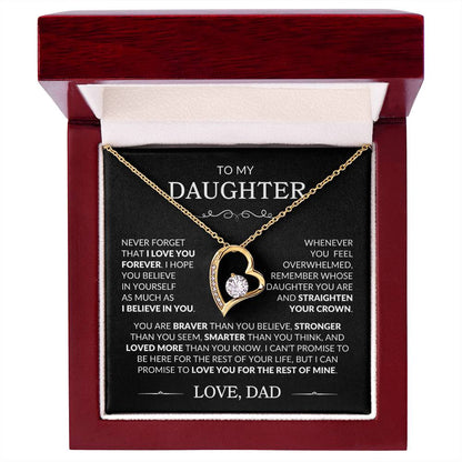 Daughter Necklace| Straighten Your Crown