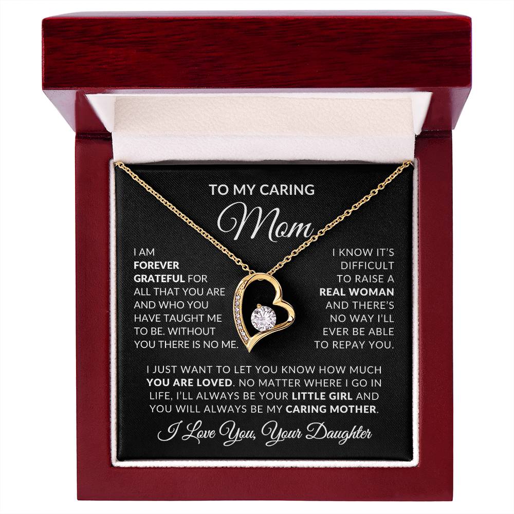 To My Mom Necklace| My Caring Mother