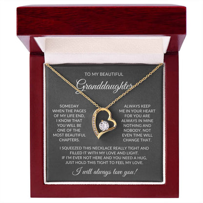 Granddaughter Necklace| Feel My Love