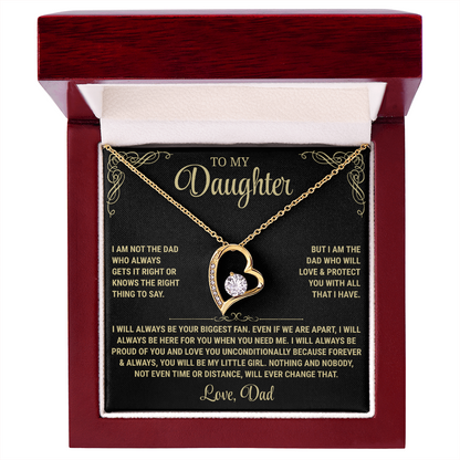 Always Be Here | Daughter Necklace