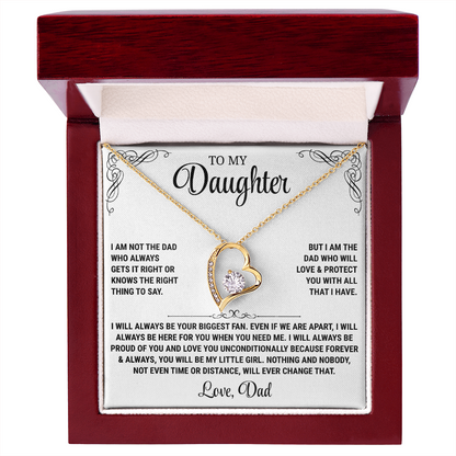 Love Unconditionally | Daughter Necklace