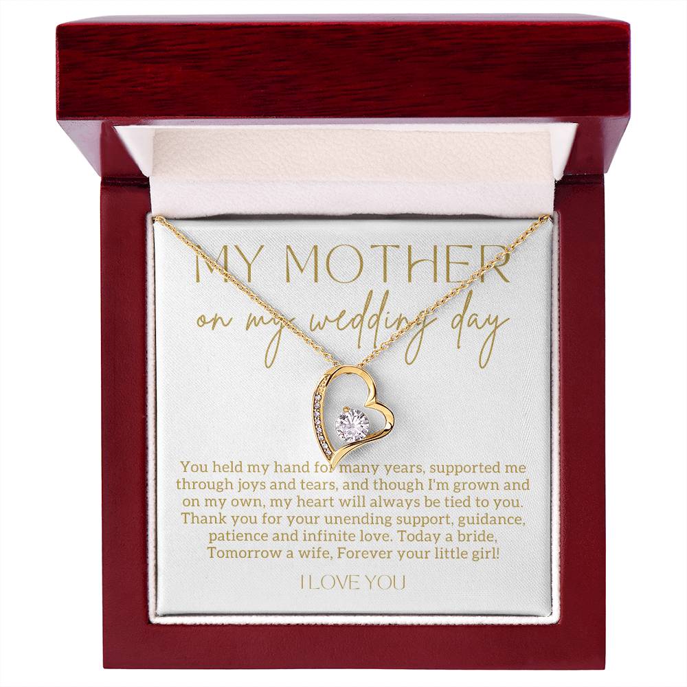 Mother of Bride Necklace| Tied to you