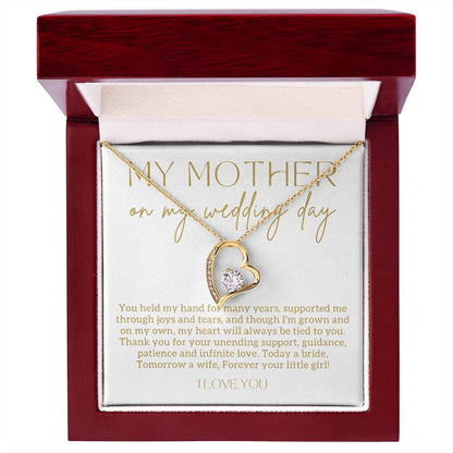 Mother of Bride Necklace| Tied to you