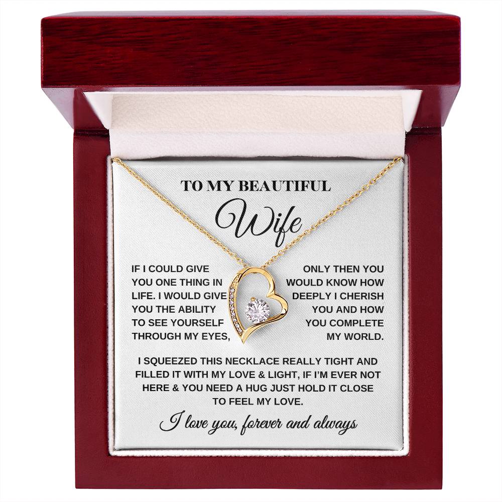 Wife Necklace| You Complete My World