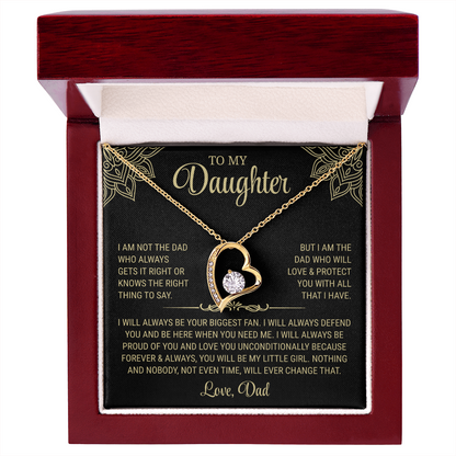 Always Be Your Biggest Fan | Daughter Necklace