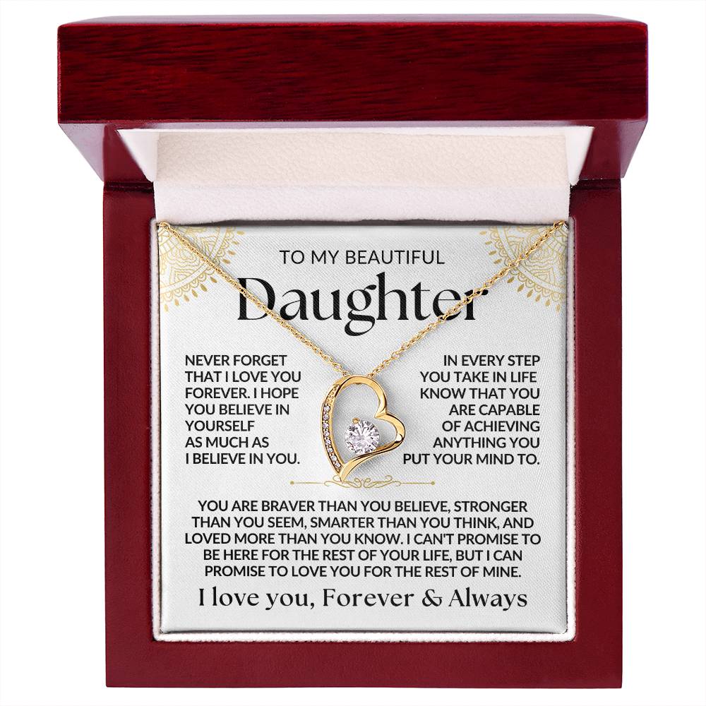 Daughter Necklace| Achieving Anything