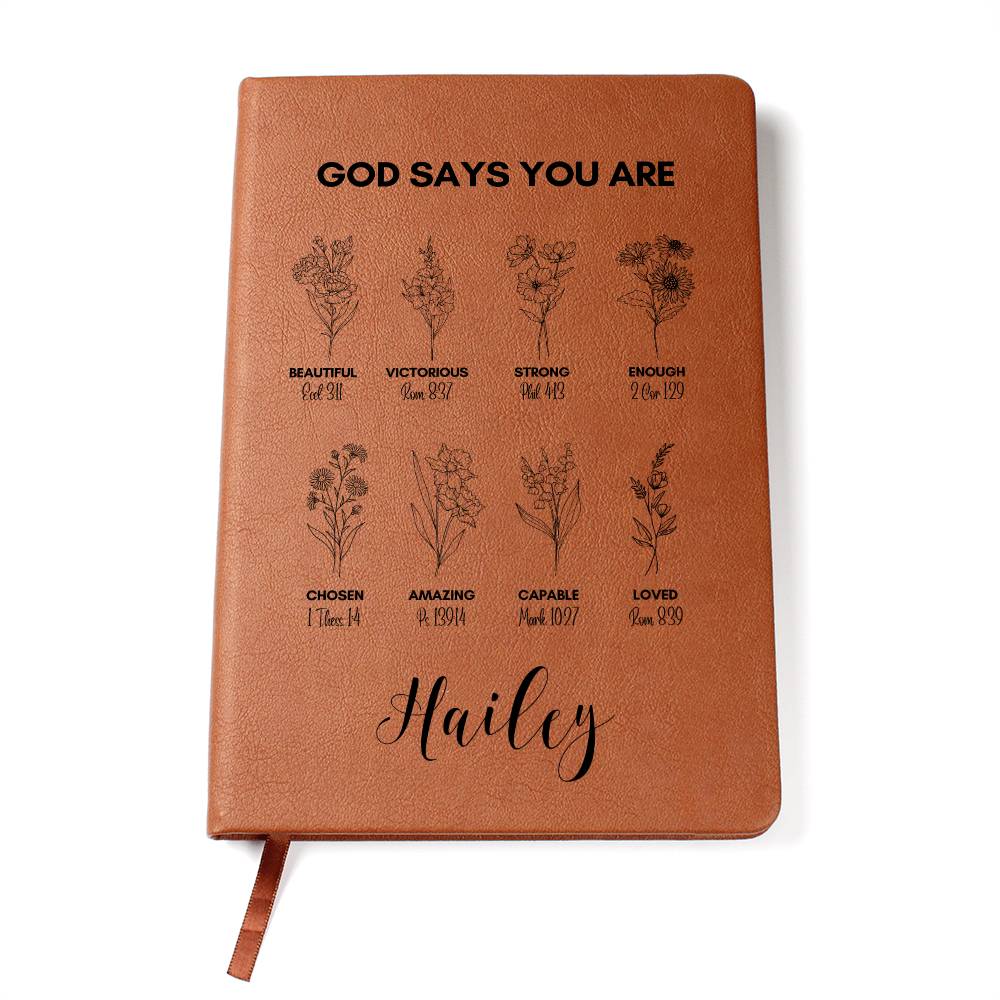 Graphic Journal| God Says You Are