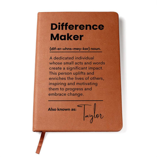 Graphic Journal| Difference Maker