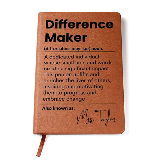 Graphic Journal| Difference Maker