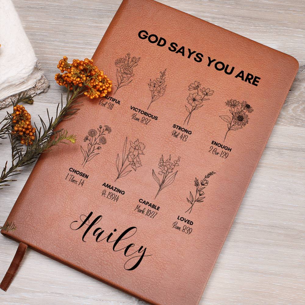 Graphic Journal| God Says You Are