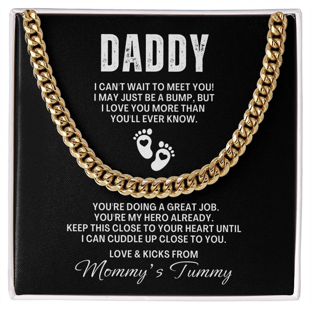 Daddy To Be| Cuban Link Chain