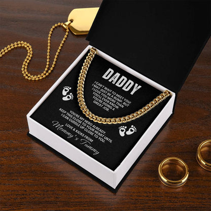 Daddy To Be| Cuban Link Chain