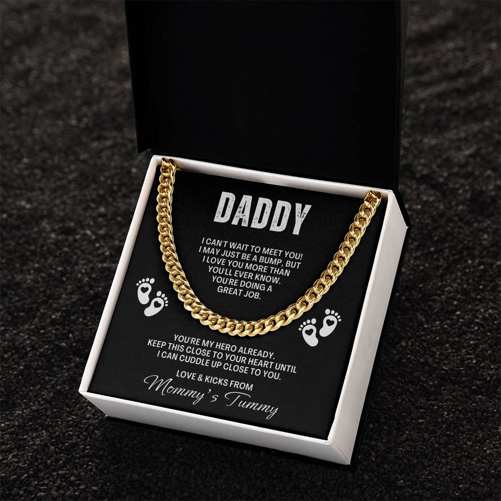 Daddy To Be| Cuban Link Chain