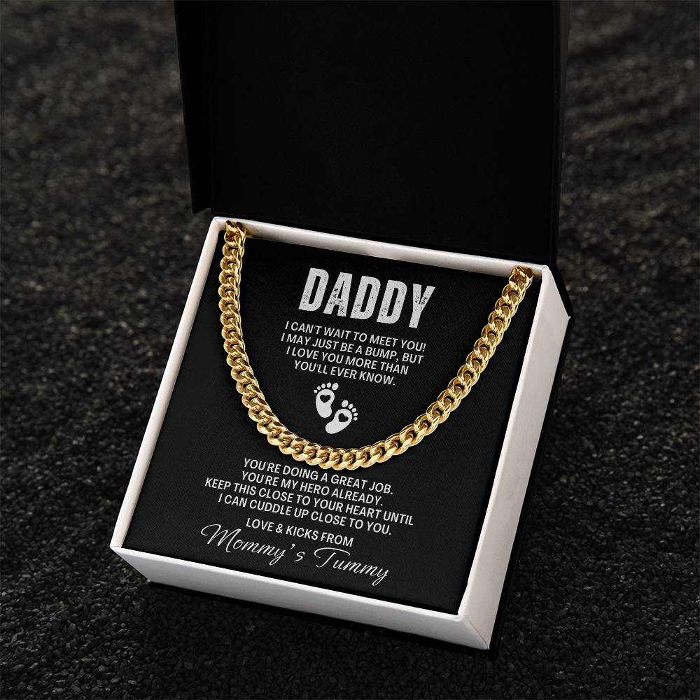 Daddy To Be| Cuban Link Chain