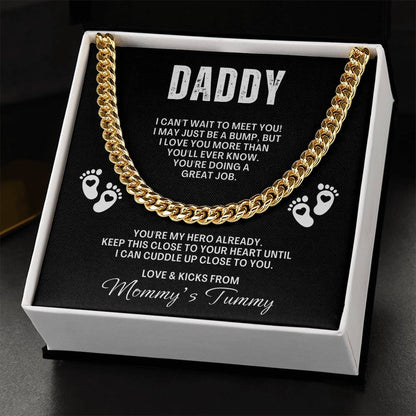 Daddy To Be| Cuban Link Chain