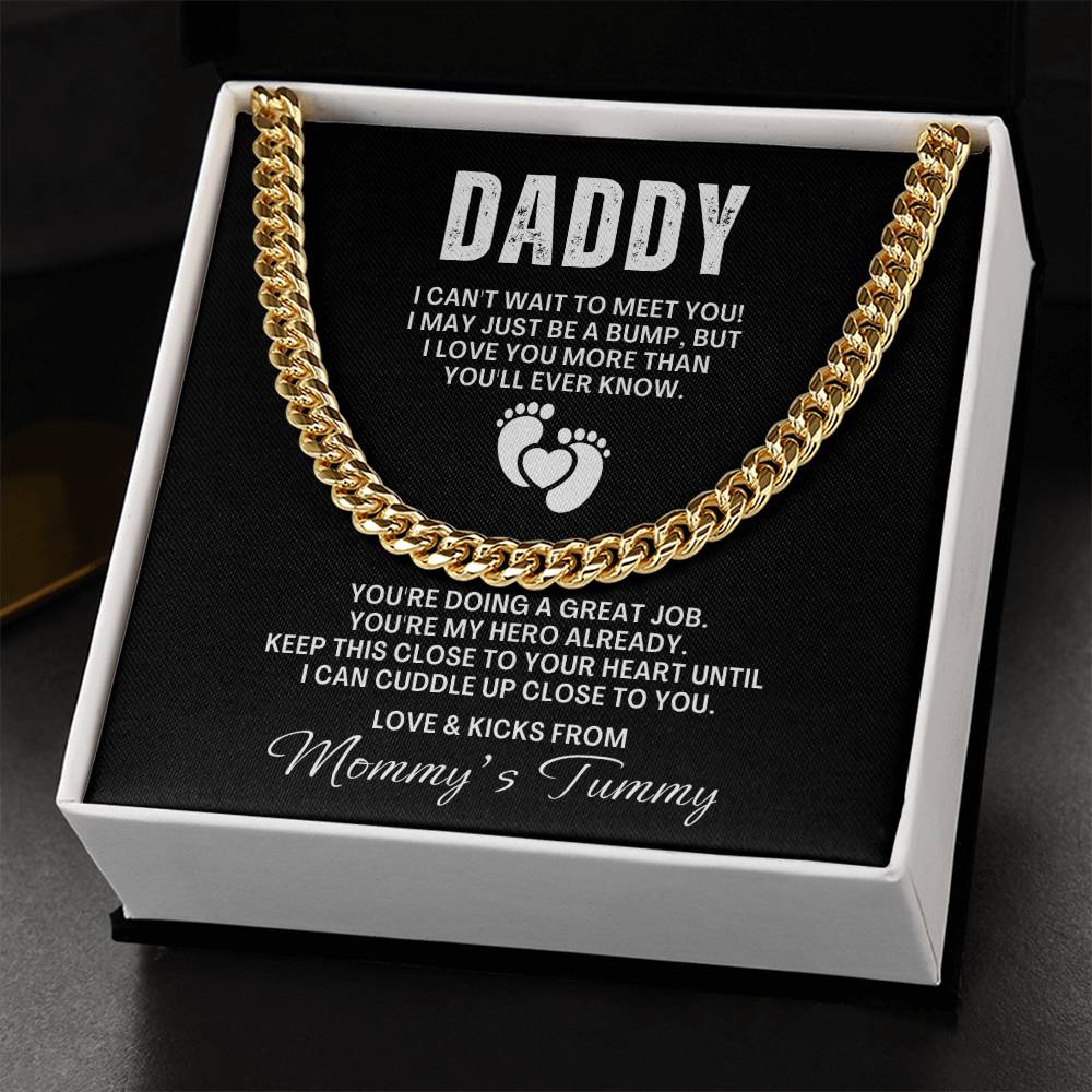 Daddy To Be| Cuban Link Chain