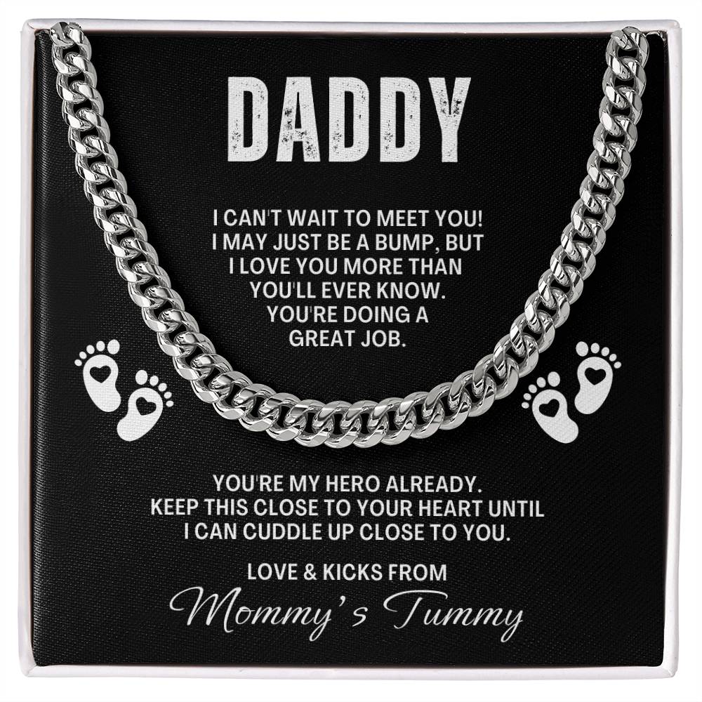 Daddy To Be| Cuban Link Chain