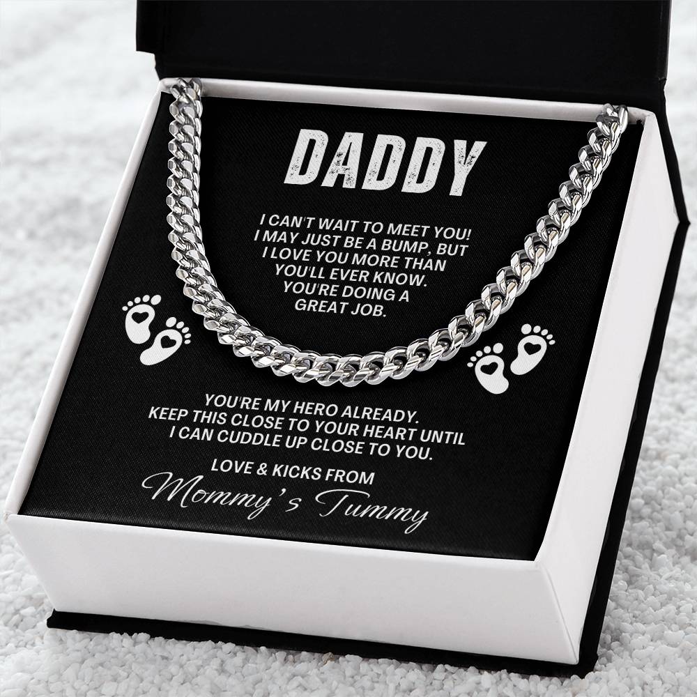 Daddy To Be| Cuban Link Chain