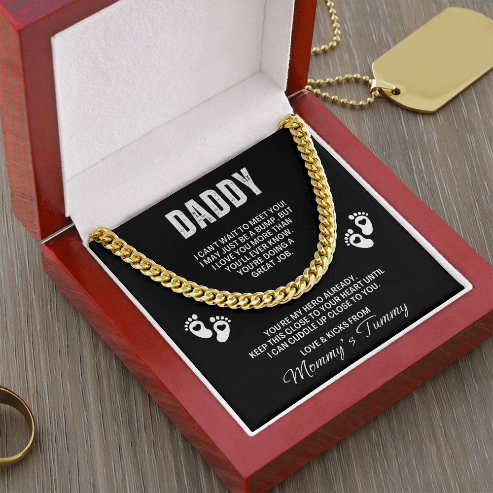 Daddy To Be| Cuban Link Chain